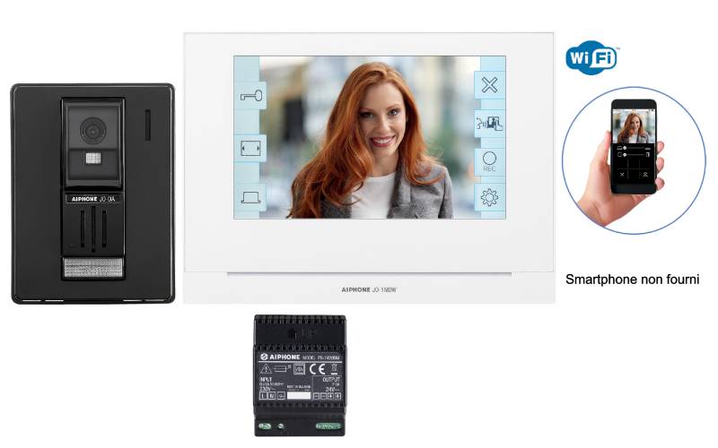 vente et installation d'un portier vidéo SANS FIL de marque AIPHONE WL-11 à Bordeaux